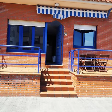 El Rincon Del Cucu, Con Terraza Lägenhet Luanco